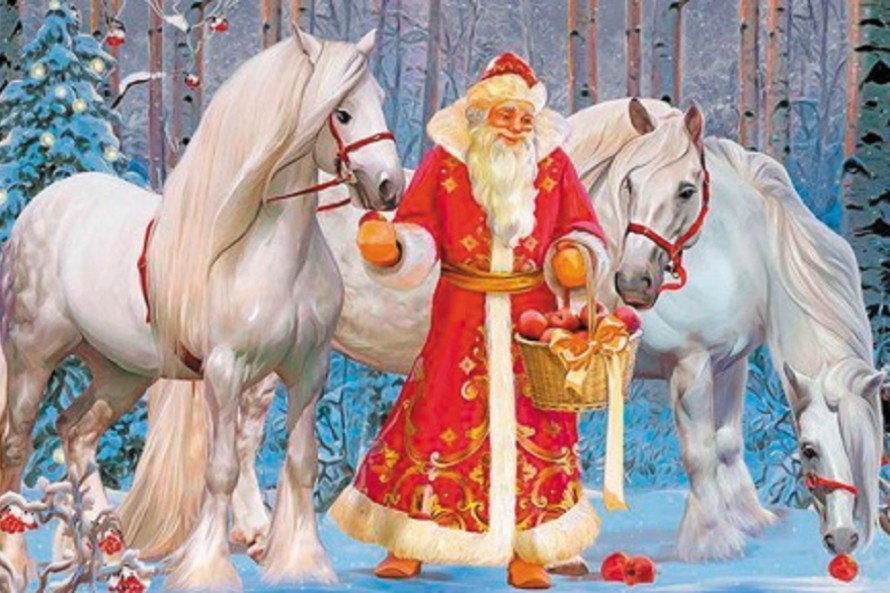 Ёлка в Сатурне